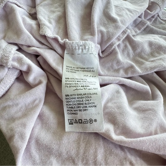 Soma Adjustable Strap Light Lilac Purple Tank Top - Picture 6 of 9